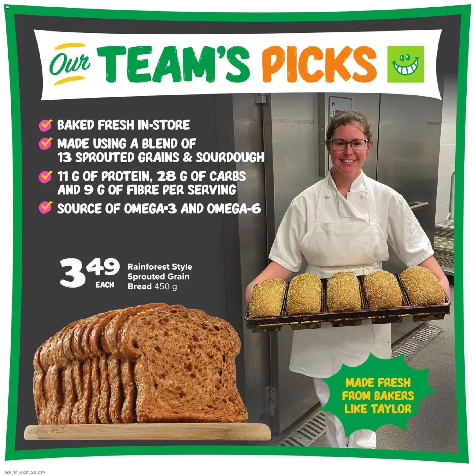 Thrifty Foods flyer valid from 30.10.2025 | Page: 11 | Products: Bread