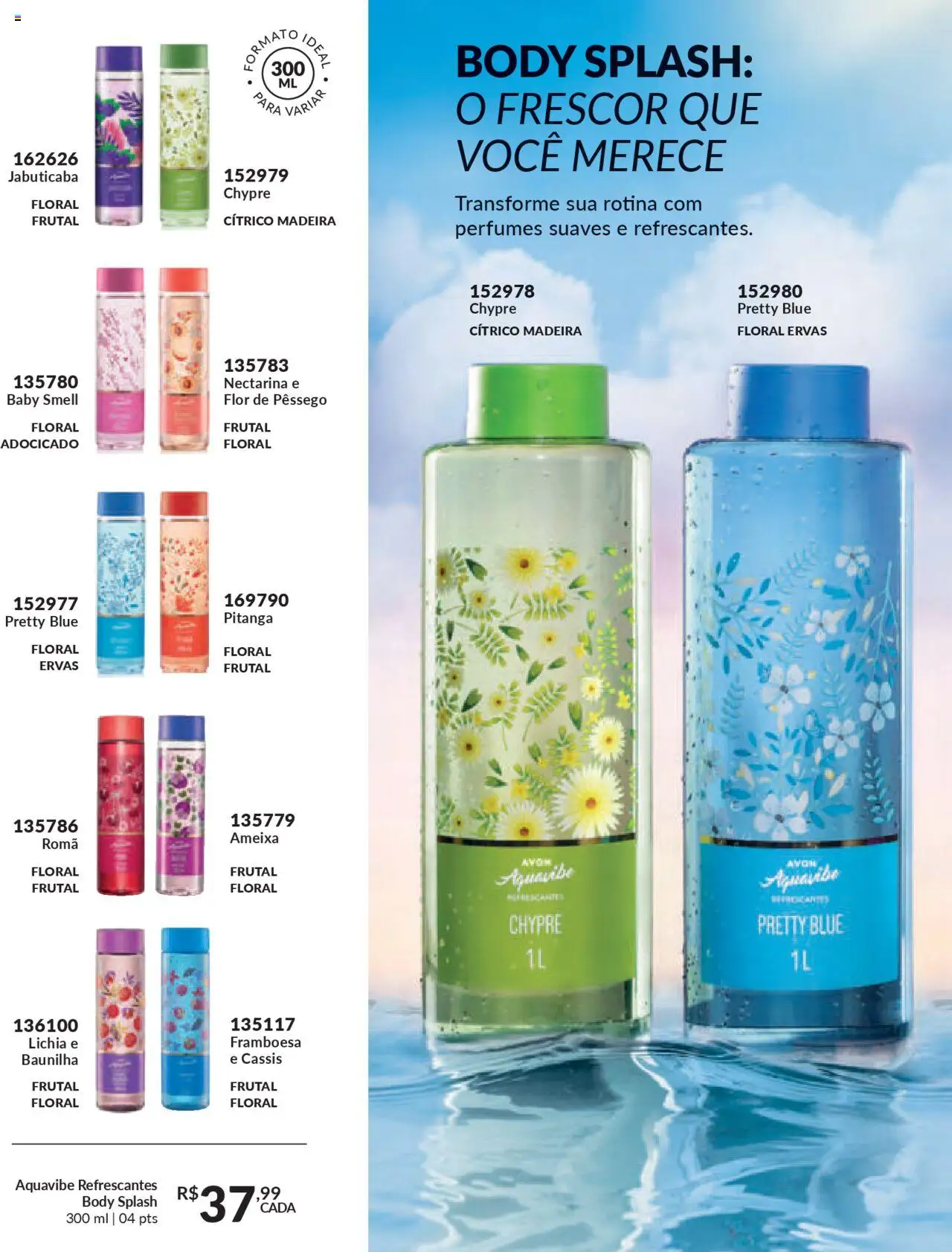 Avon Folheto - válido de 16.06.2025 | Página: 128 | Produtos: Pêssego, Perfumes, Body, Ameixa
