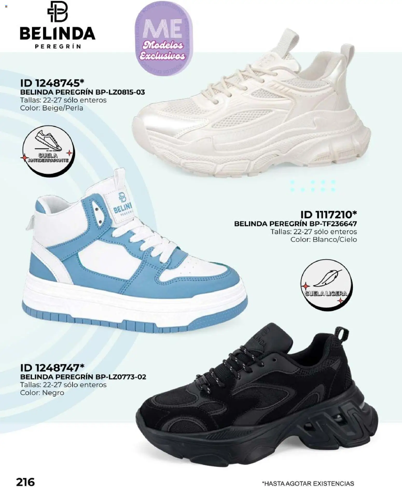 Nuevas ofertas de Price Shoes válidas en toda la República Mexicana desde el 27.10.2025. ¡Encuentra las mejores ofertas en Price Shoes catálogo Todo en uno! | Página: 216