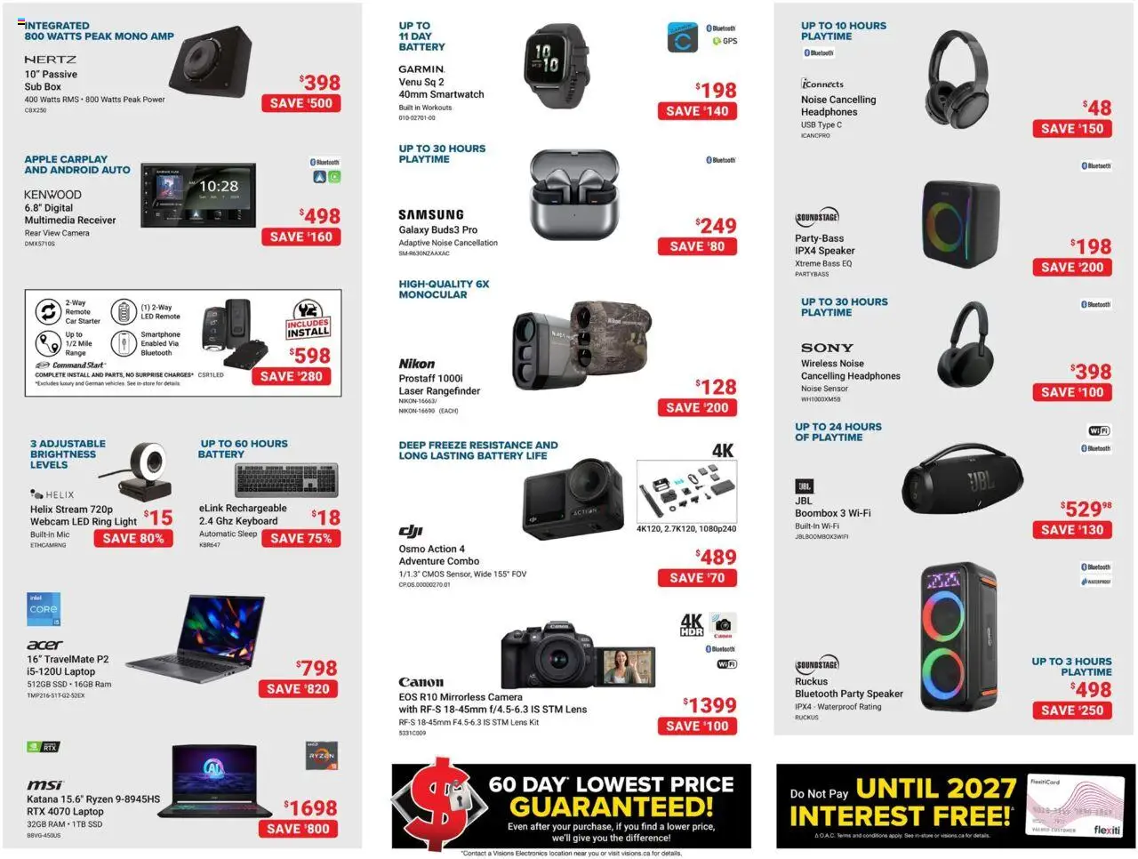 Visions flyer valid from 19.09.2025 | Page: 3 | Products: Smartphone, Keyboard, Smartwatch, Battery