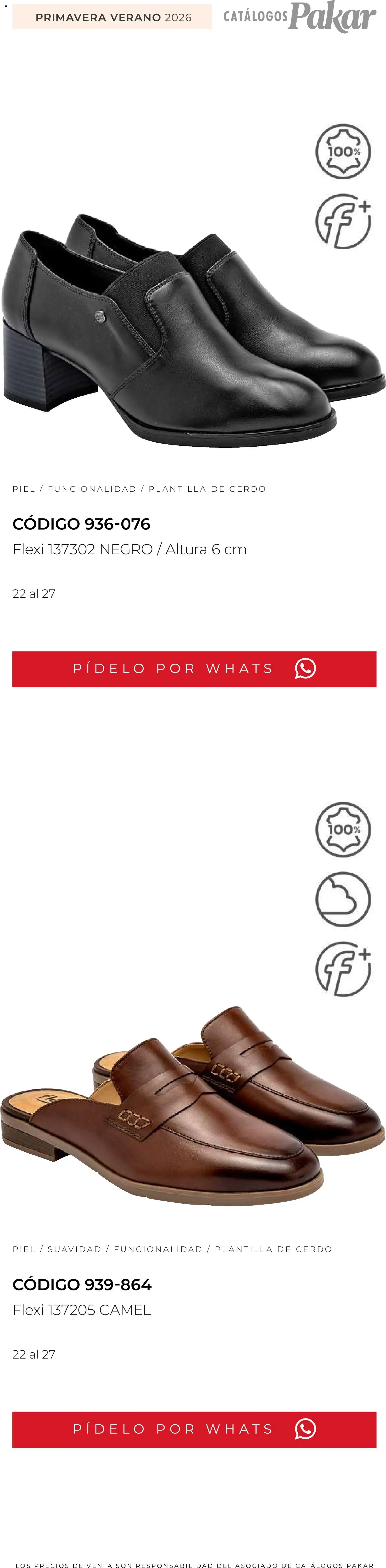 Nuevas ofertas de SC Pakar válidas en toda la República Mexicana desde el 04.03.2026. ¡Encuentra las mejores ofertas en SC Pakar catálogo Flexi PV26! | Página: 61 | Productos: Cerdo