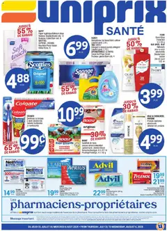 Preview of Uniprix - Uniprix Sante from shop Uniprix valid from 31.07.2025