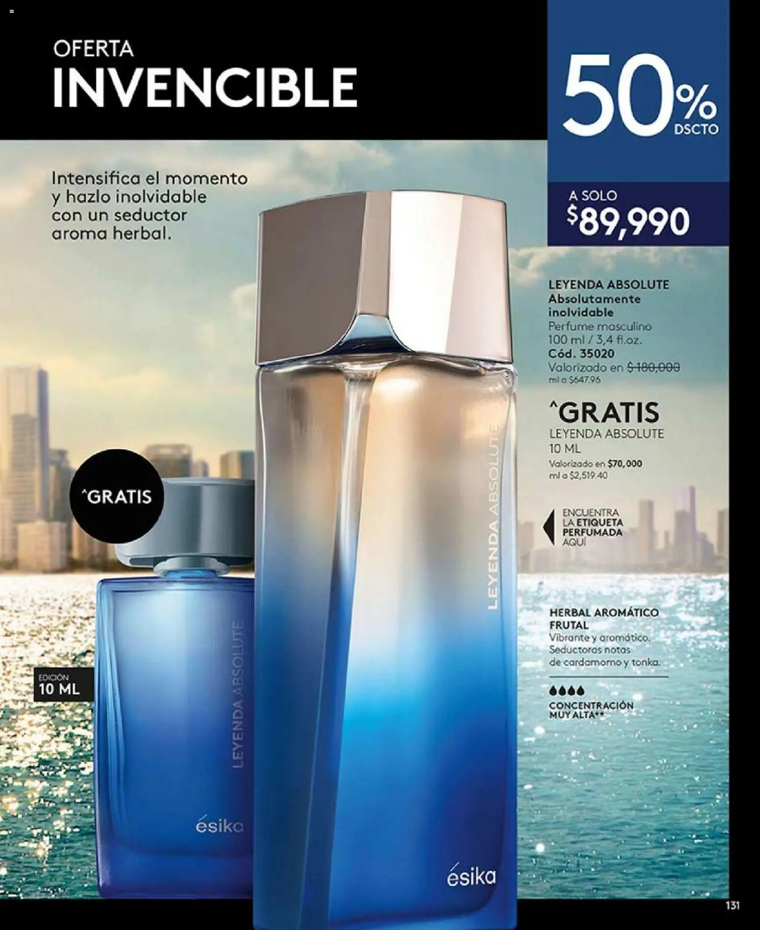 Ésika revista - valida desde el 01.02.2026 | Página: 131 | Productos: Perfume