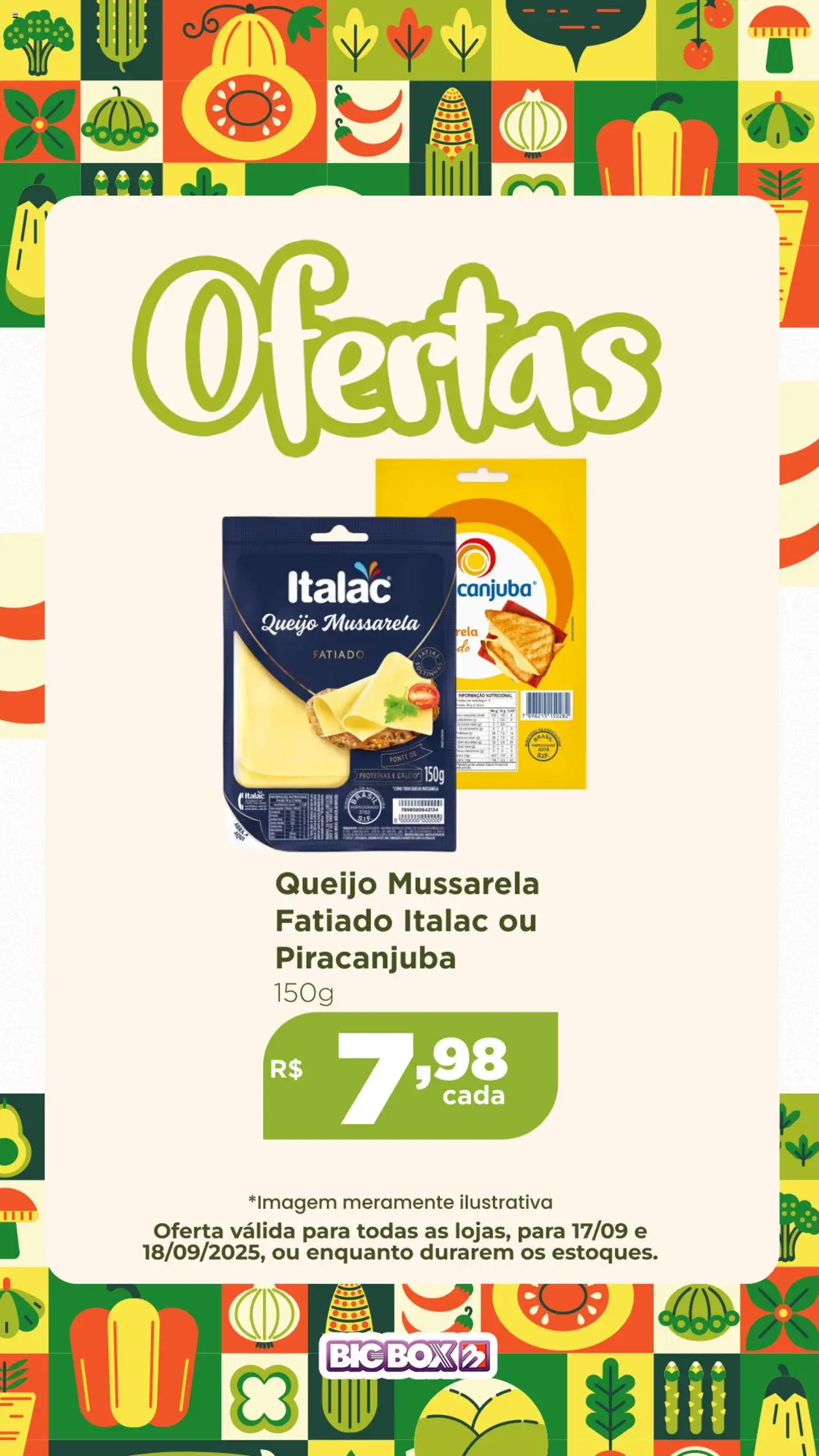 Big Box Folheto - válido de 17.09.2025 | Página: 11 | Produtos: Queijo, Cálcio, Mussarela