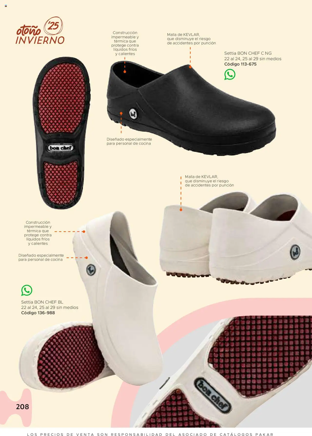 Nuevas ofertas de SC Pakar válidas en toda la República Mexicana desde el 24.07.2025. ¡Encuentra las mejores ofertas en SC Pakar Catálogo Mujer otoño / invierno! | Página: 208 | Productos: Cocina, Malla