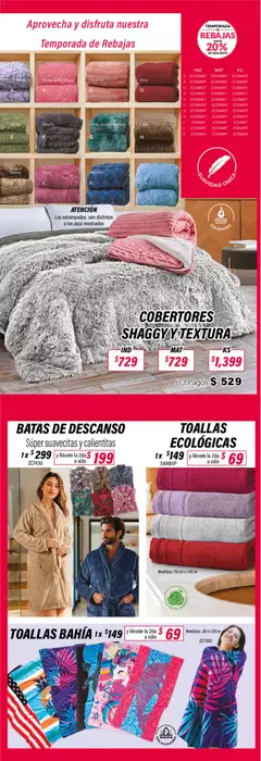 Vista previa de Colchas Concord catálogo, nuevo folleto de la tienda, válido en México a partir del 01.02.2026 | Página: 198 | Productos: Café, Vino, Toallas