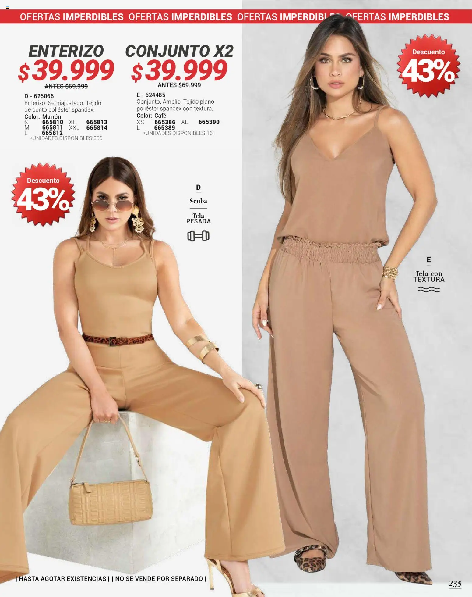 Carmel revista - valida desde el 01.04.2026 | Página: 235 | Productos: Conjunto, Café, Enterizo