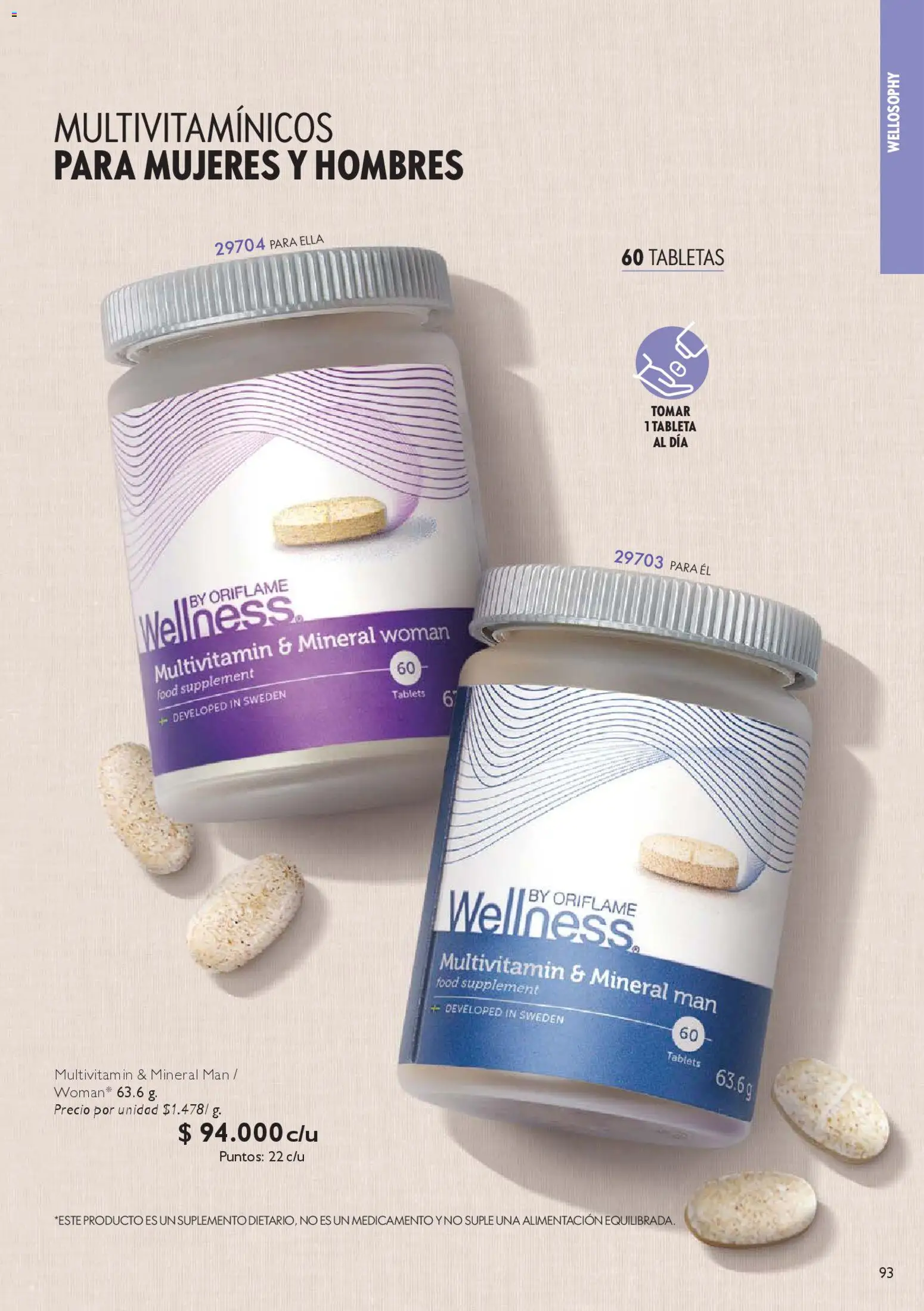 Oriflame revista - valida desde el 18.04.2026 | Página: 93 | Productos: Tableta