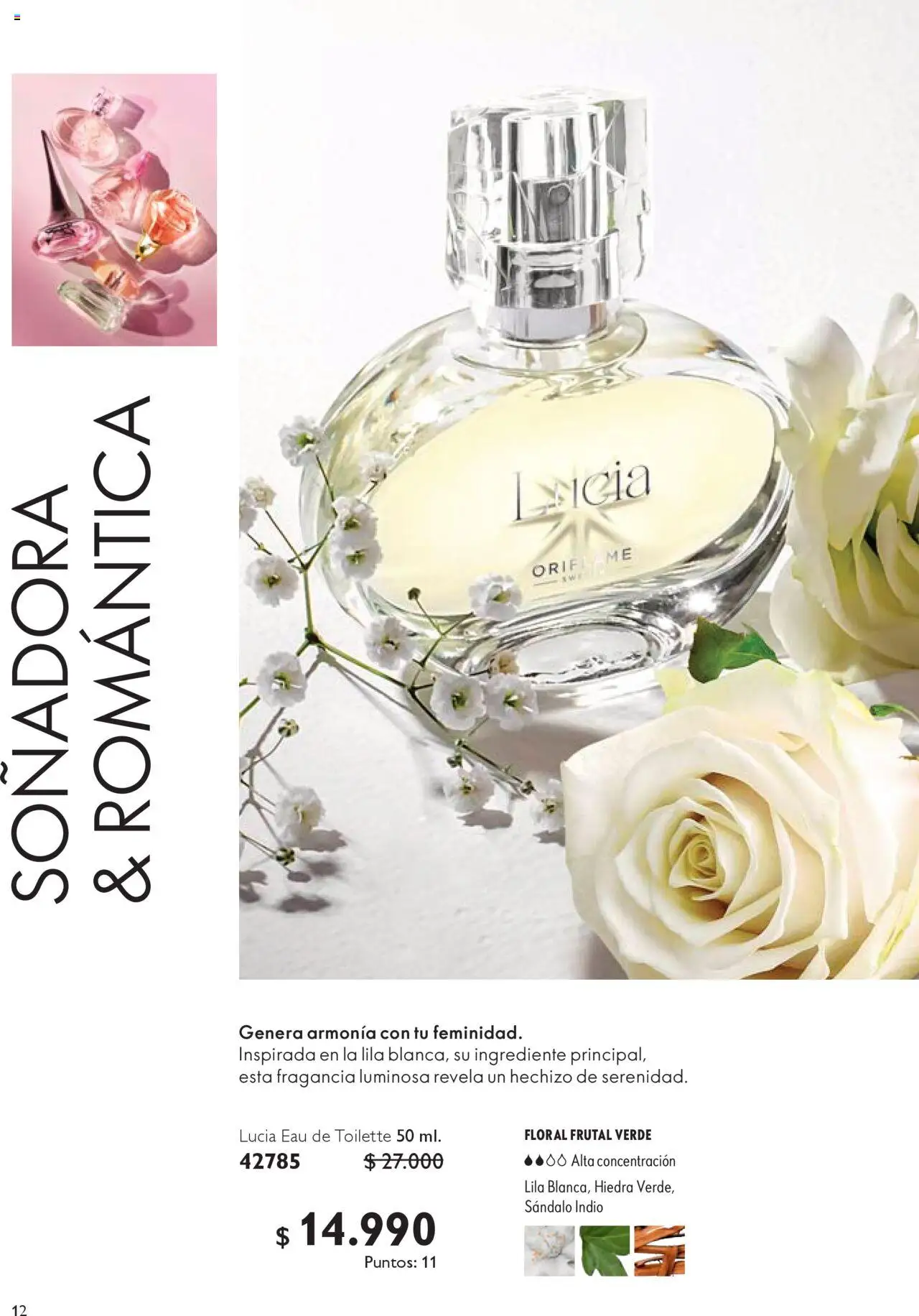 Oriflame - Catálogo │ válido desde el 13.09.2025 | Página: 12 | Productos: Fragancia, Eau de toilette