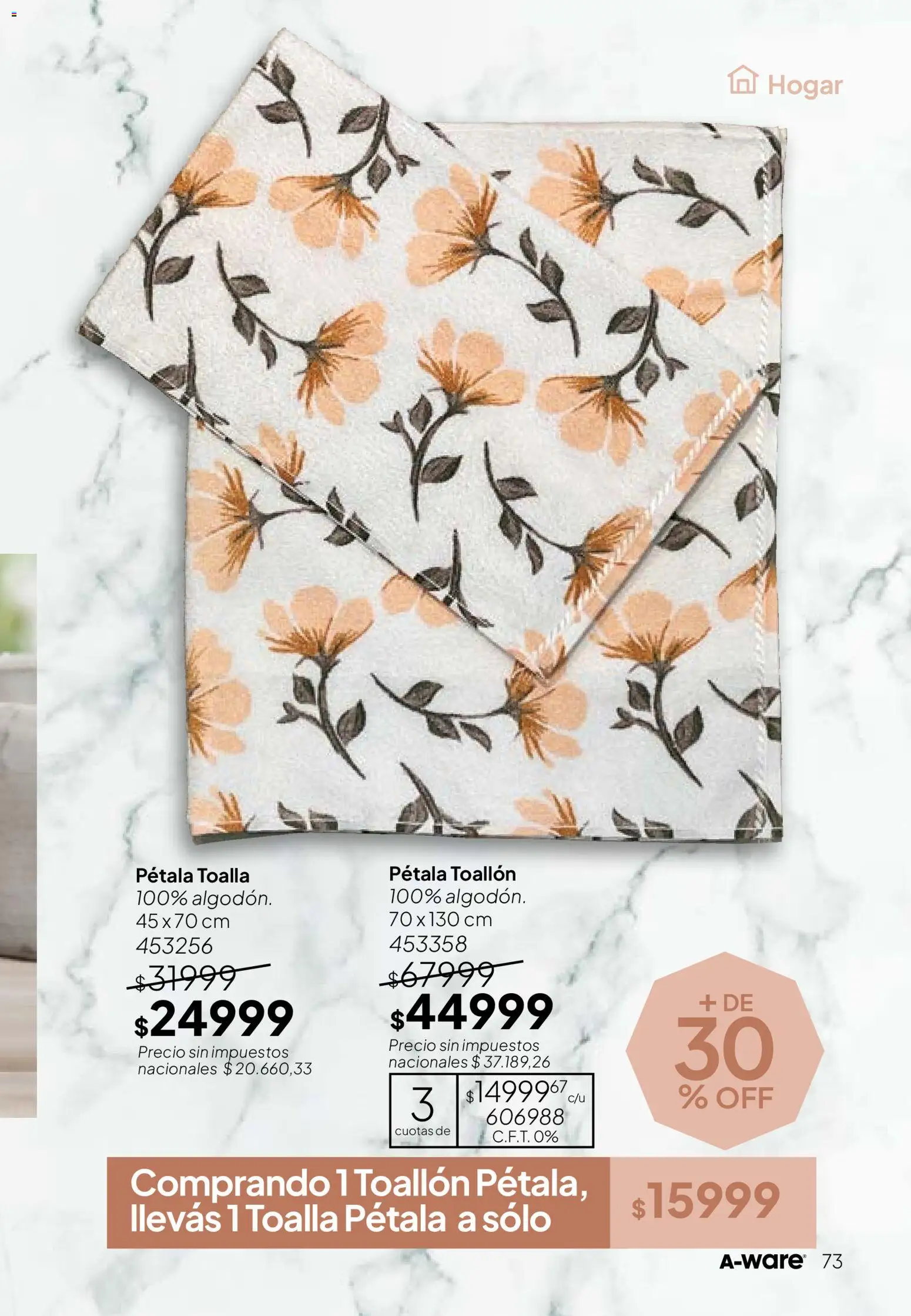 Tupperware Folleto de Campaña 2/2026 │ válido desde el 18.12.2025 | Página: 74 | Productos: Toalla