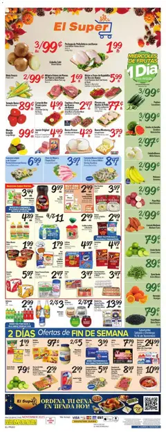 Preview of El Super weekly ads valid from 12.11.2025