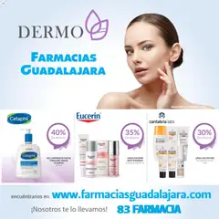 Vista previa de Farmacia Guadalajara catálogo Dermo, nuevo folleto de la tienda, válido en México a partir del 01.04.2026
