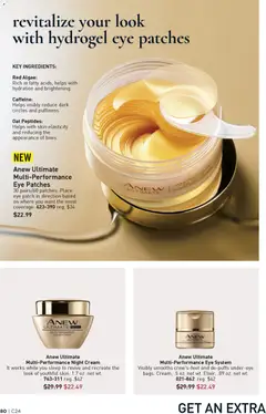 Preview of Avon weekly ads valid from 19.11.2025 | Page: 80 | Products: Night Cream, Cream