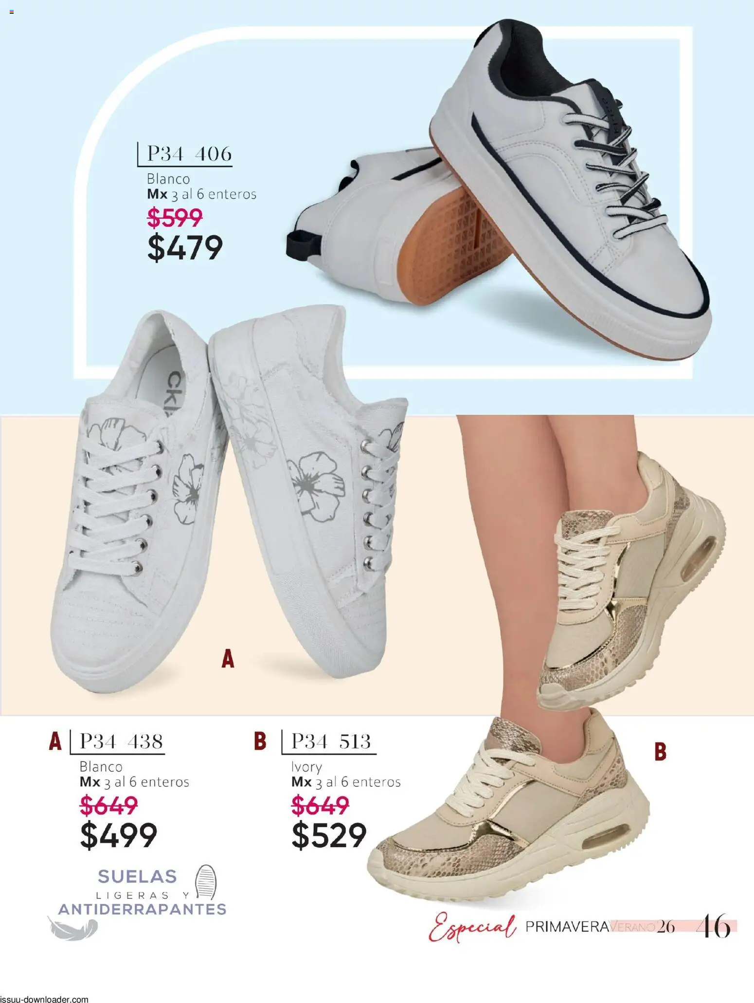 Nuevas ofertas de Cklass válidas en toda la República Mexicana desde el 26.01.2026. ¡Encuentra las mejores ofertas en Cklass catálogo Especial Calzado! | Página: 47