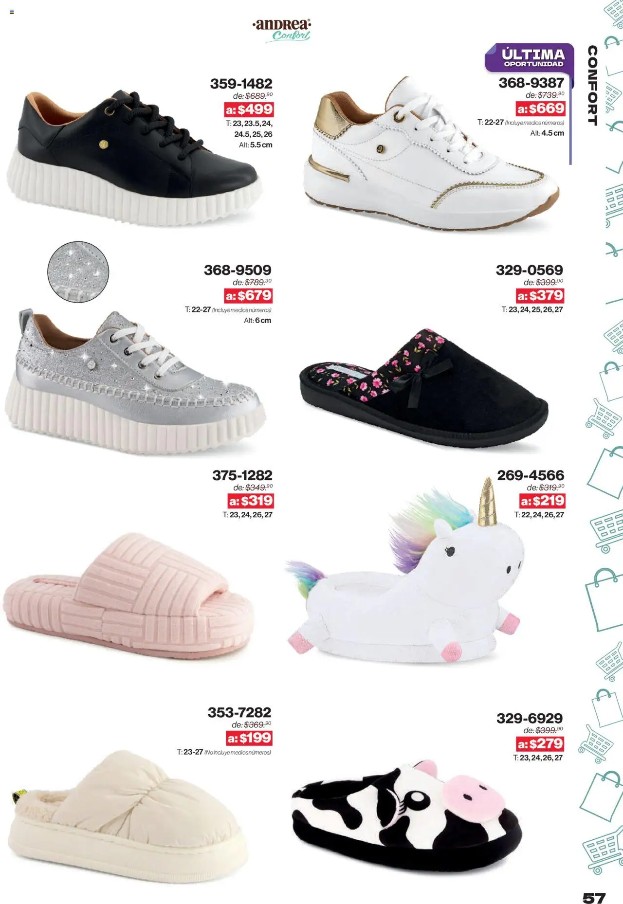 Nuevas ofertas de Andrea válidas en toda la República Mexicana desde el 10.08.2025. ¡Encuentra las mejores ofertas en Andrea - Catálogo Outlet! | Página: 57