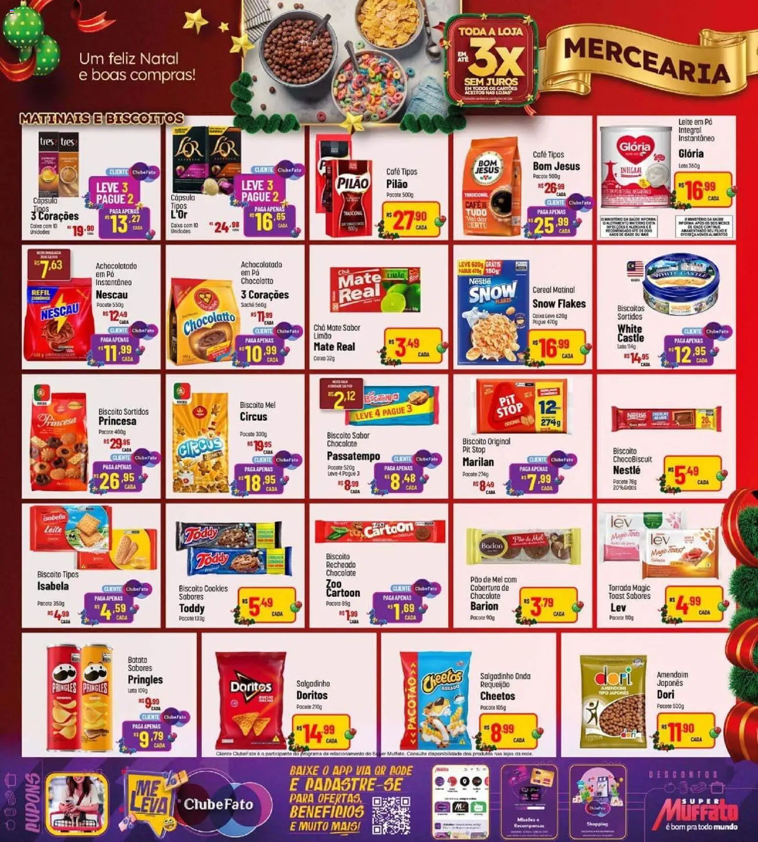 Max Atacadista Folheto - válido de 17.11.2025 | Página: 11 | Produtos: Achocolatado, Batata, Cookies, Leite em pó