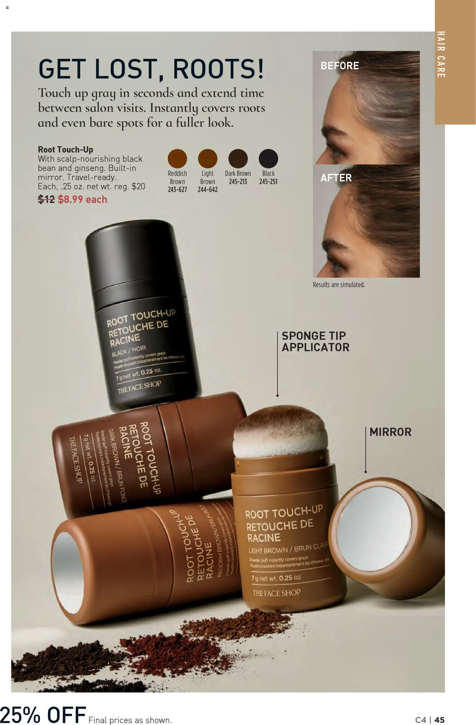 Avon Brochure - valid from 11.02.2026 | Page: 45 | Products: Mirror, Powder, Sponge