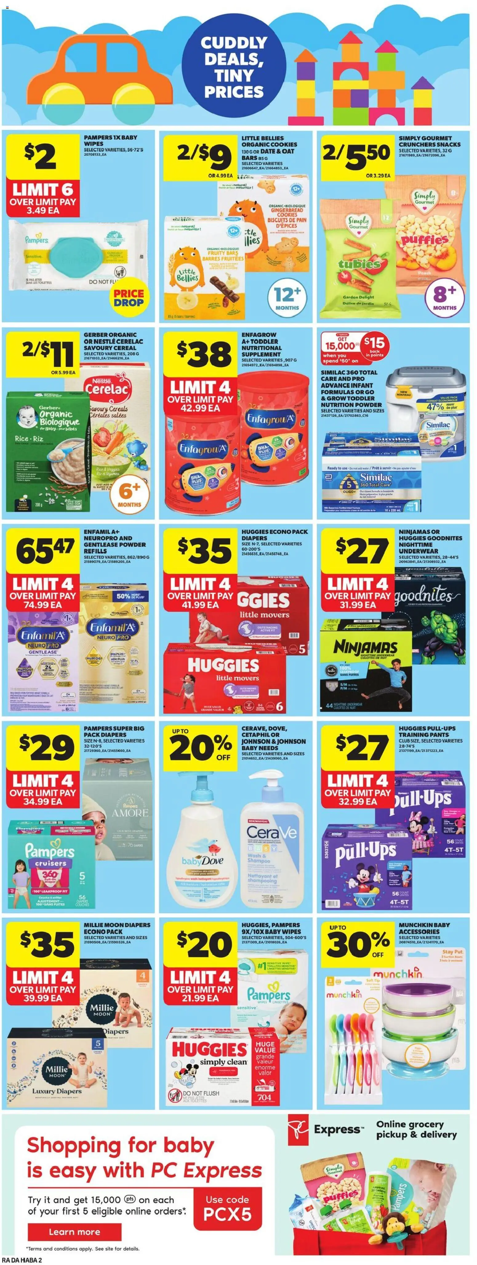 Atlantic Superstore flyer valid from 30.04.2026 | Page: 24 | Products: Cereals, Cookies, Powder, Shampoo
