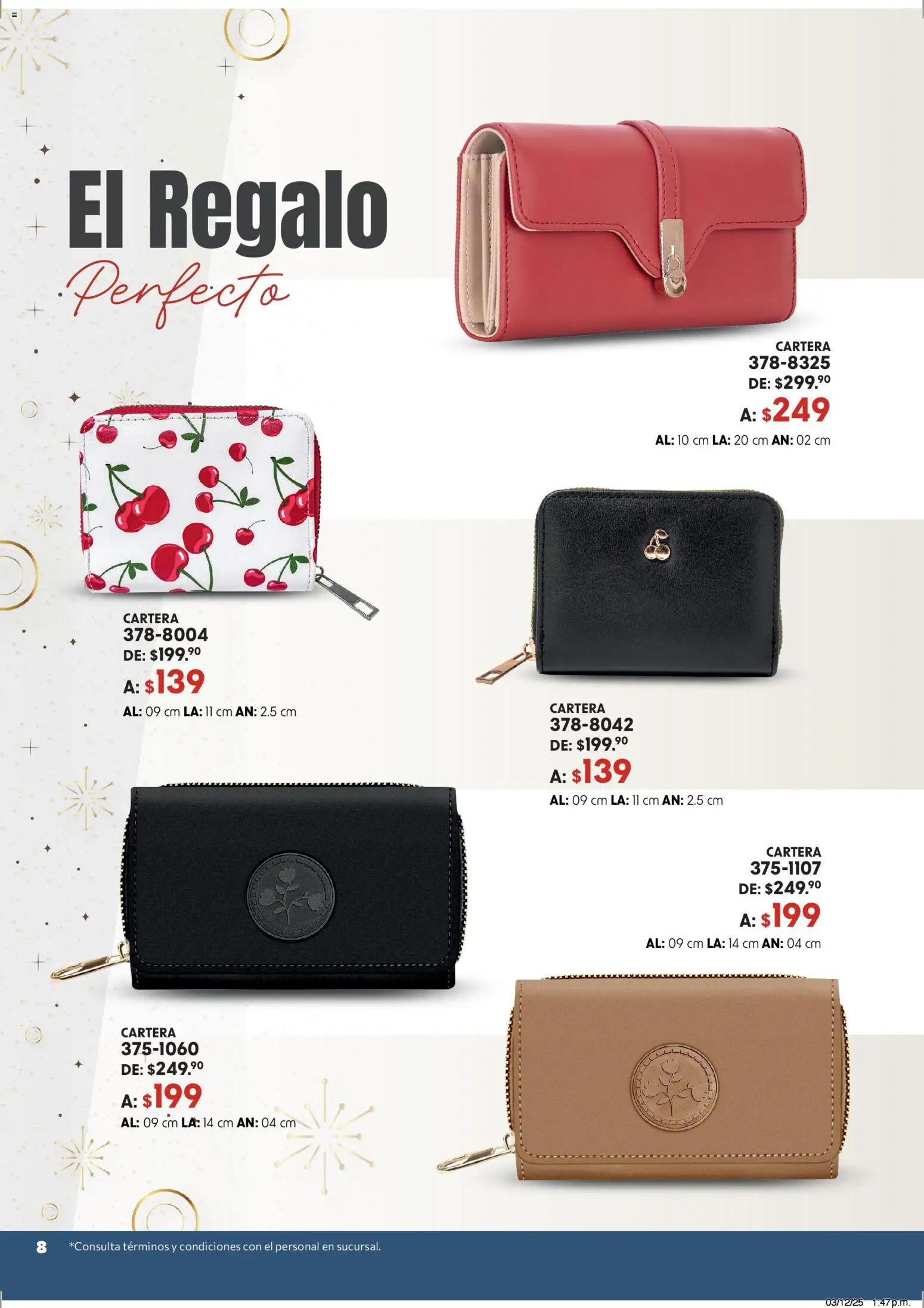 Nuevas ofertas de Andrea válidas en toda la República Mexicana desde el 07.12.2025. ¡Encuentra las mejores ofertas en Andrea catálogo Accesorízate esta Navidad! | Página: 8