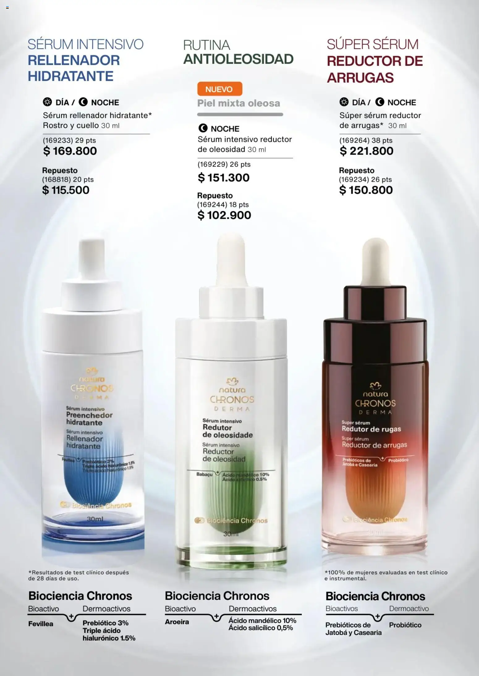 Natura revista - valida desde el 02.01.2026 | Página: 85 | Productos: Serum, Cuello