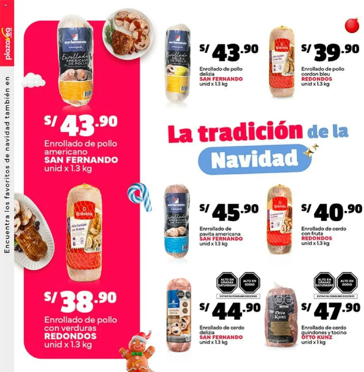 Catálogo Plaza Vea válido desde 17.11.2025 | Página: 10 | Productos: Cerdo