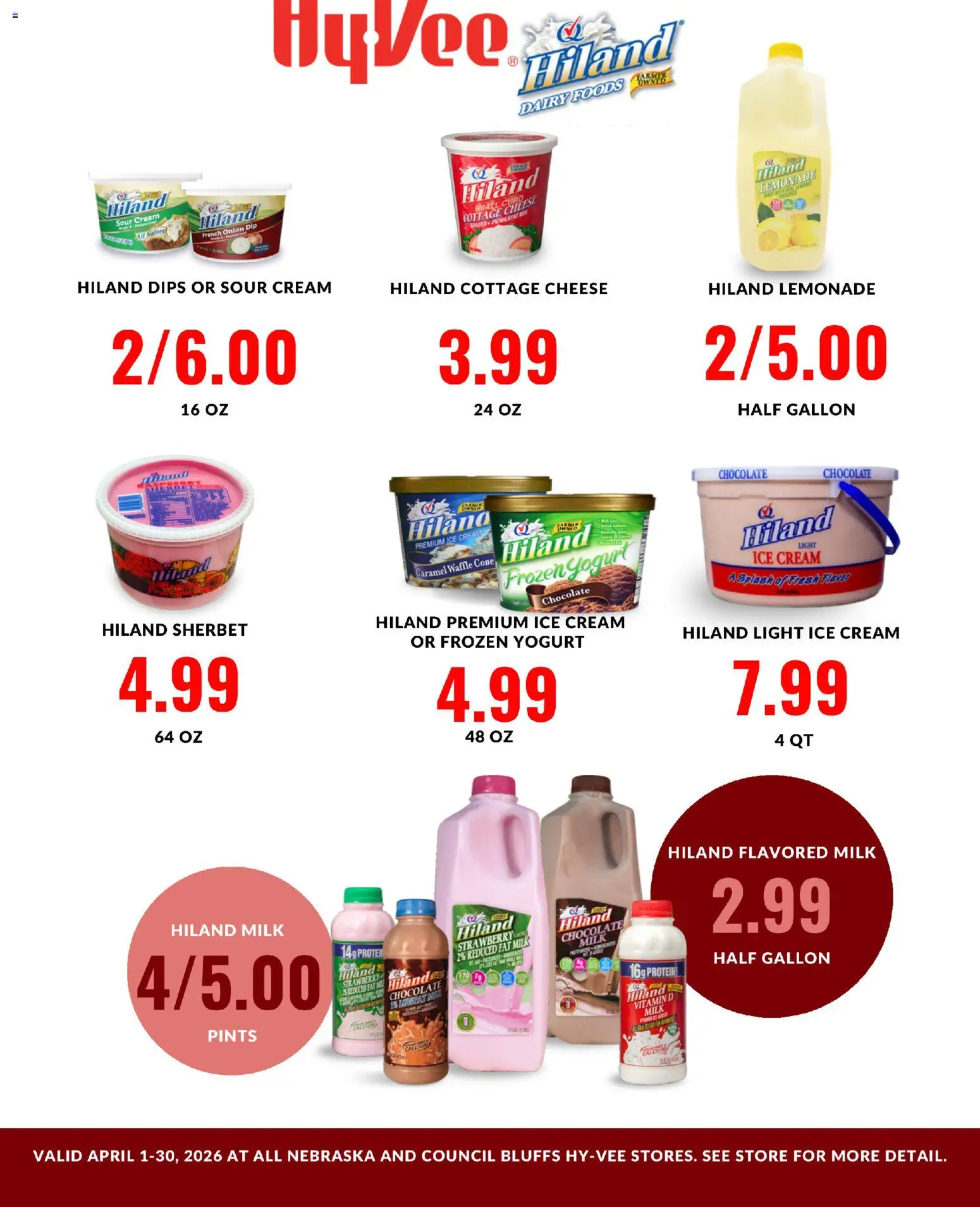 HyVee Hiland Monthlong - valid from 01.04.2026 | Page: 1