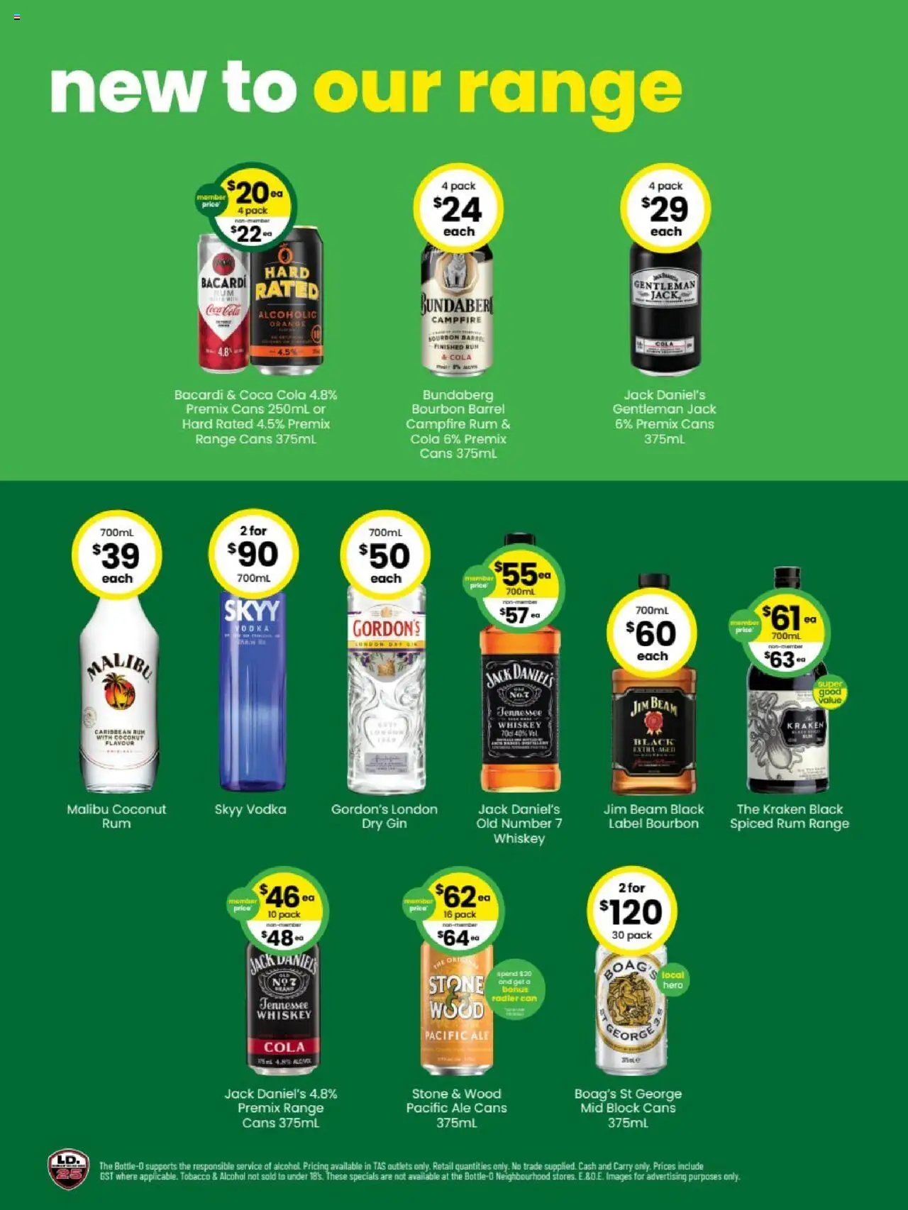 The Bottle-O catalogue - valid from 29.09.2025 | Page: 3 | Products: Vodka, Whiskey, Rum, Wood
