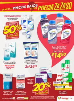 Nuevas ofertas de Soriana válidas en toda la República Mexicana desde el 14.08.2025. ¡Encuentra las mejores ofertas en Soriana - Preciazazaso Híper: Valle de México! | Página: 34