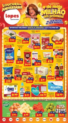 Lopes Supermercados - Ofertas da semana - Pré-Visualização do folheto da loja Lopes Supermercados, válido de 15.08.2025