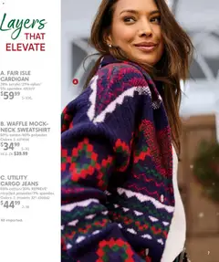 Preview of Cabela's weekly ads valid from 20.11.2025 | Page: 7 | Products: Cardigan, Jeans
