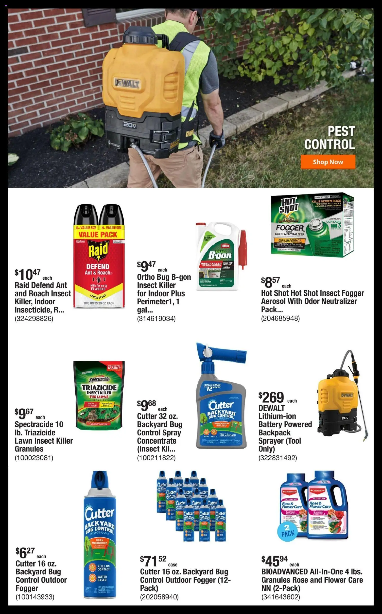 Home Depot Shop Pro Ad - NC - valid from 20.04.2026 | Page: 2 | Products: Carpet, Water, Backpack, Cutter
