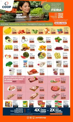 Coop ofertas Segunda, Terça e Quarta é Feira - Pré-Visualização do folheto da loja Coop, válido de 02.03.2026