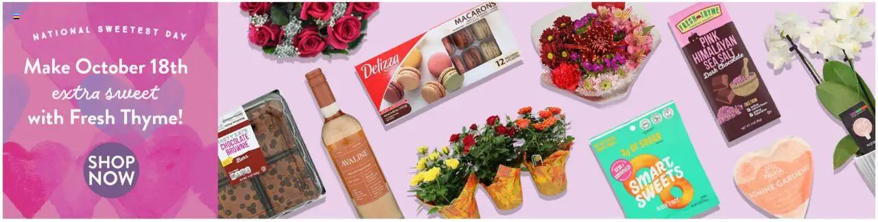 Fresh Thyme Weekly Ad - OH - valid from 15.10.2025 | Page: 8 | Products: Chocolate, Salt, Sugar, Chocolate Brownie