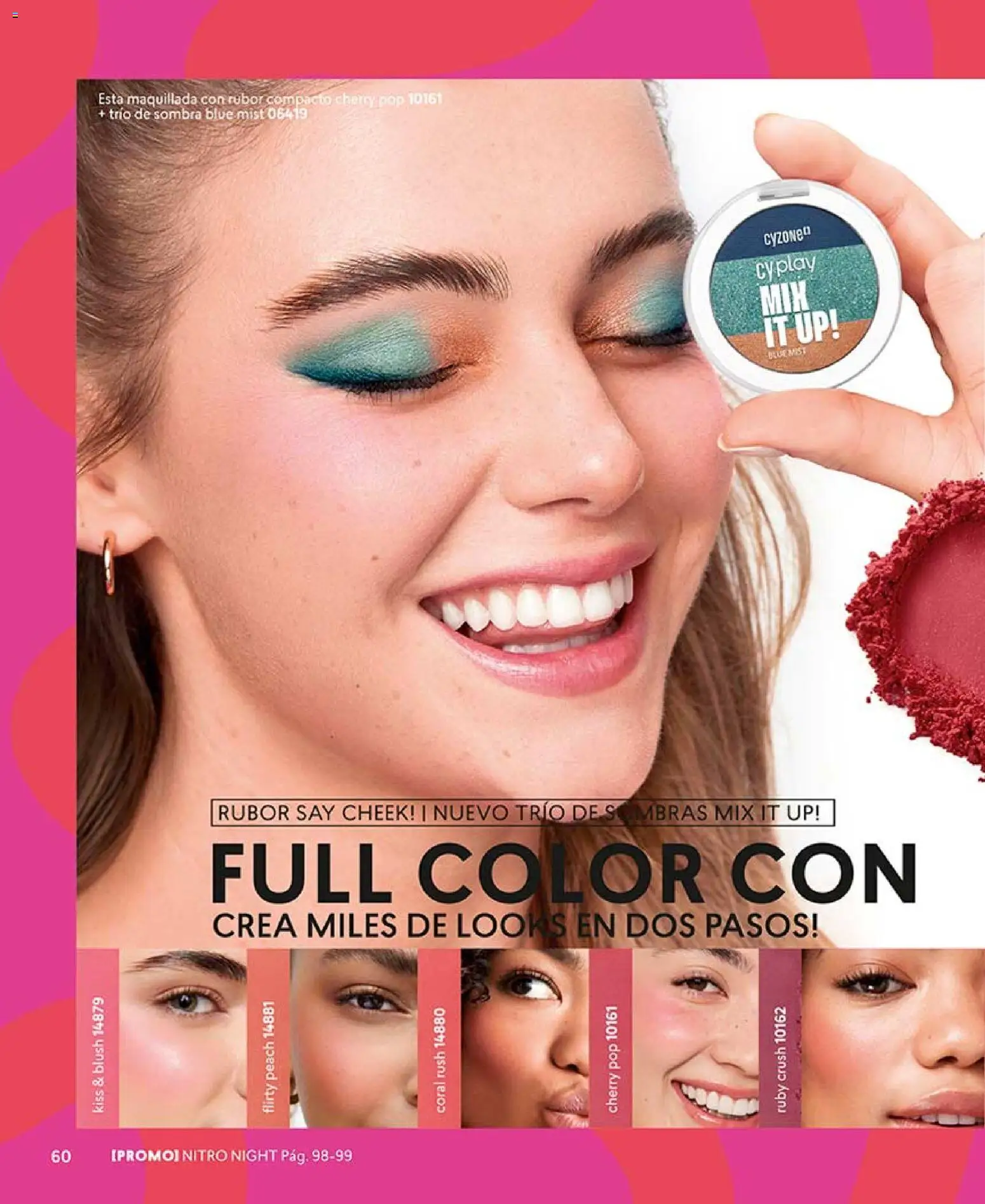 Catálogo CyZone Campaña 8 │ válido desde el 29.04.2026 | Página: 60 | Productos: Sombra, Rubor