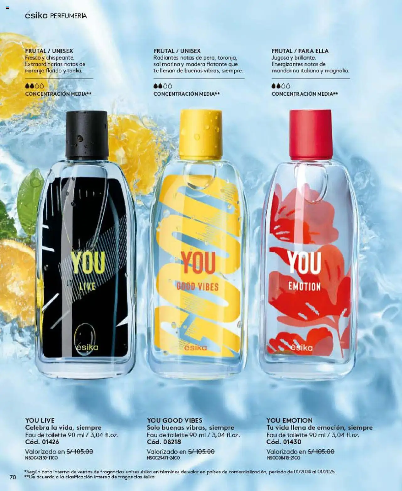 Catálogo Ésika válido desde 25.08.2025 | Página: 70 | Productos: Té, EAU de Toilette