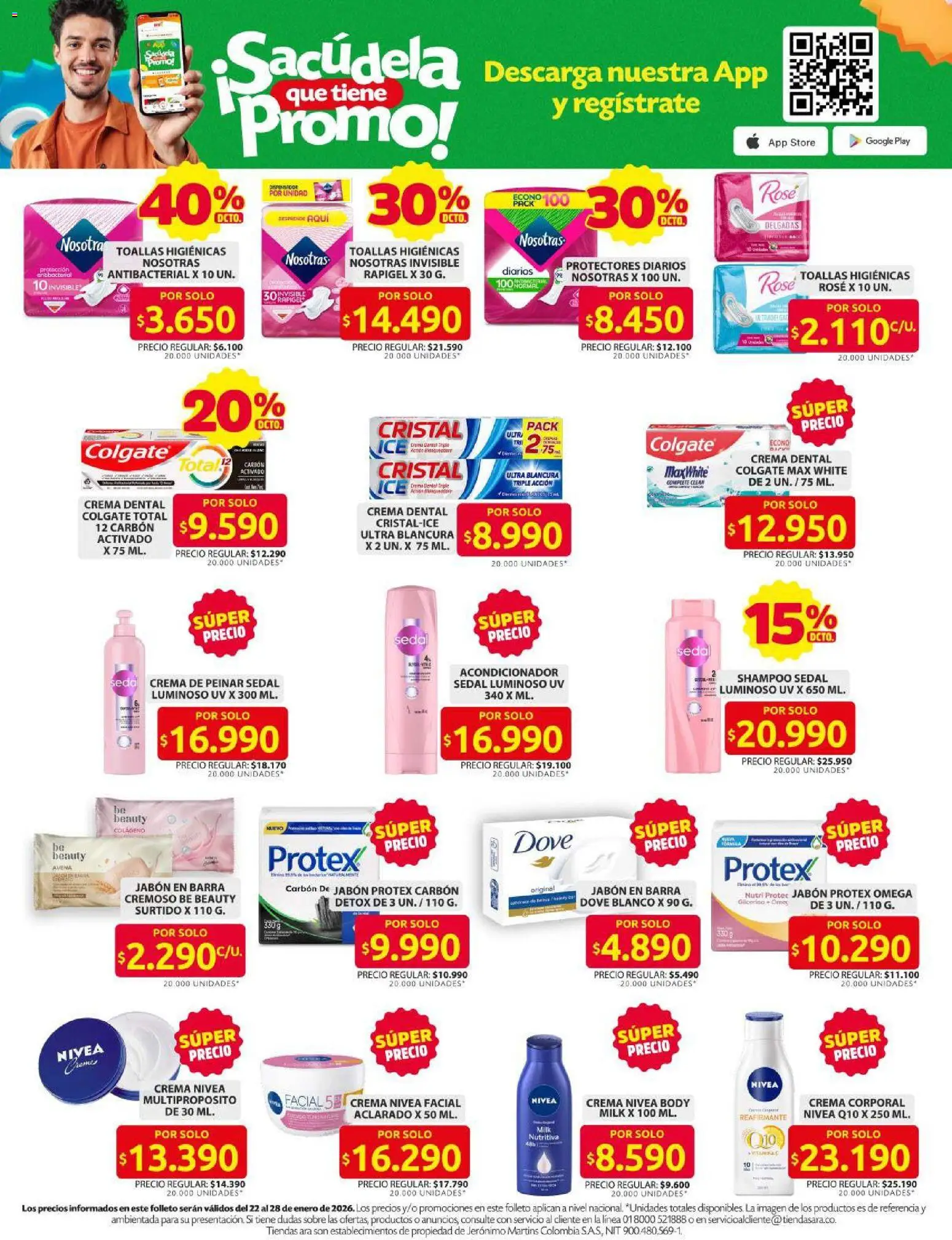 Ara revista - valida desde el 15.01.2026 | Página: 11 | Productos: Protectores diarios, Avena, Body, Shampoo