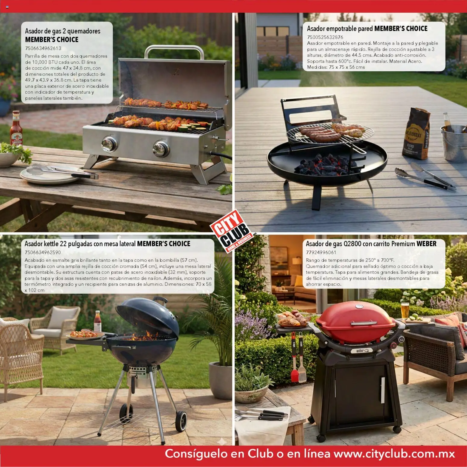 Nuevas ofertas de City Club válidas en toda la República Mexicana desde el 13.03.2026. ¡Encuentra las mejores ofertas en City Club Catálogo de muebles! | Página: 12