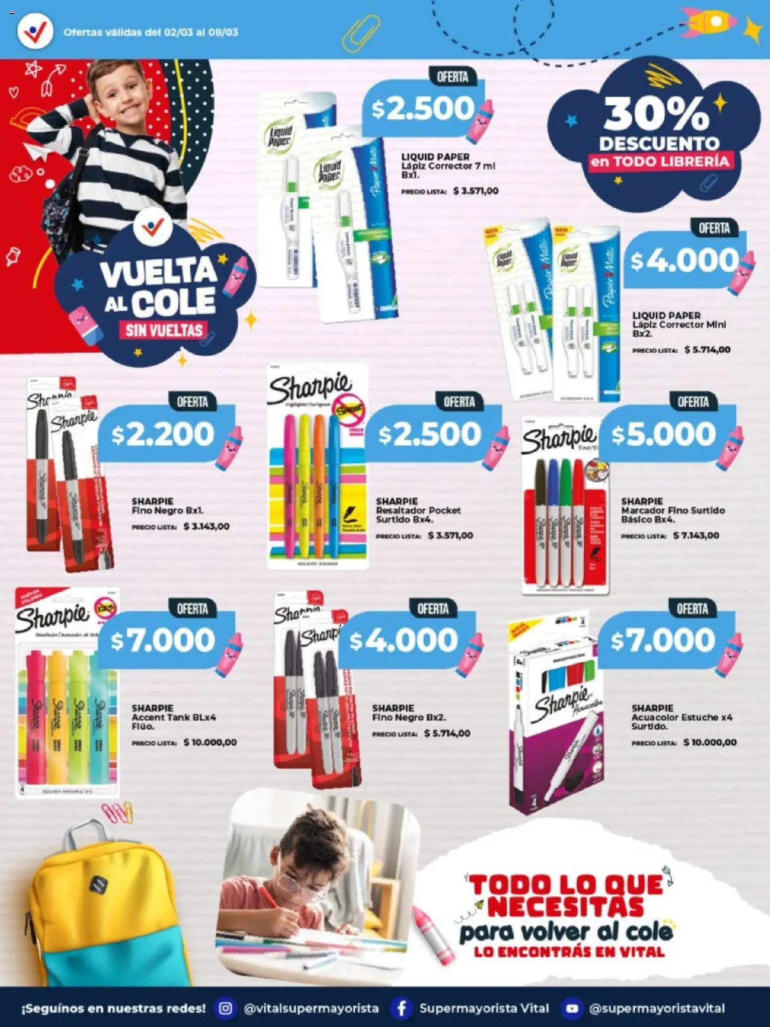 Vital - Vuelta al cole │ válido desde el 02.03.2026 | Página: 5 | Productos: Mate, Estuche