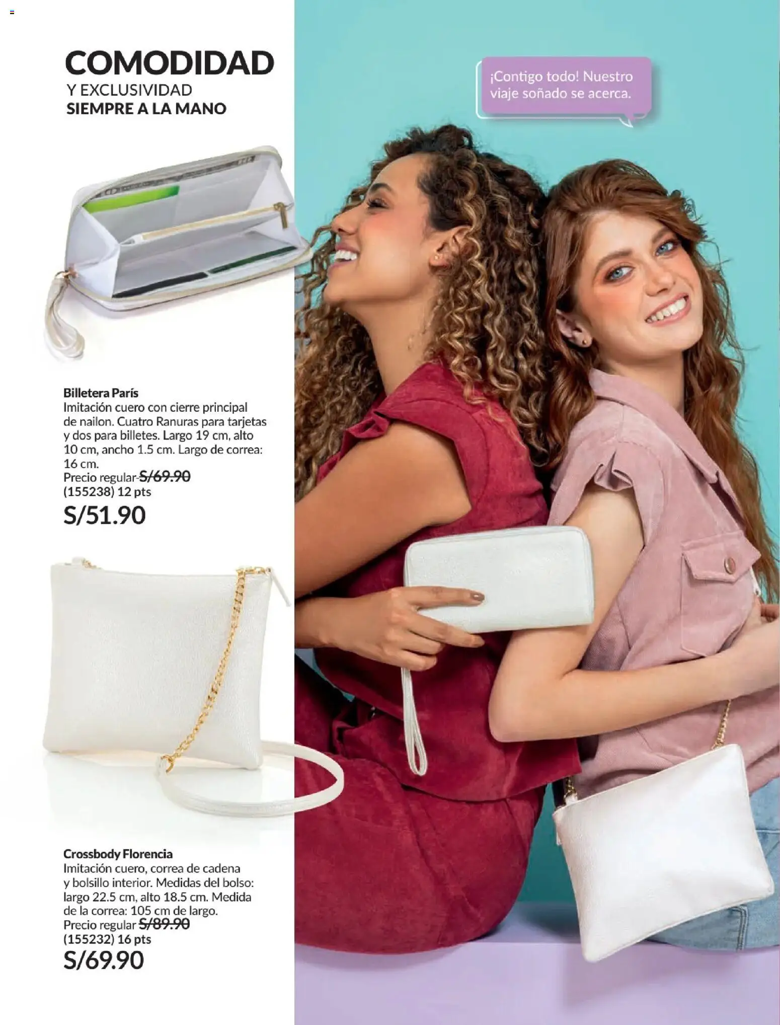 Catálogo Avon válido desde 01.02.2026 | Página: 206 | Productos: Bolso, Billetera