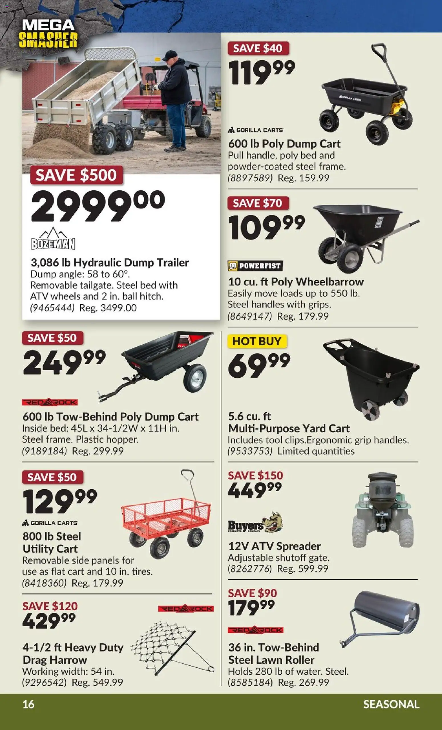 Princess Auto flyer valid from 10.03.2026 | Page: 21 | Products: Bed