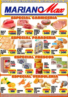 Vista previa Mariano Max catálogo válido desde el 19.08.2025