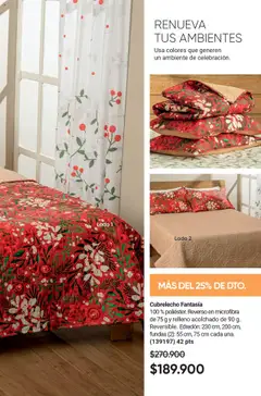 Avon revista - valida desde el 12.09.2025 | Página: 37 | Productos: Cubrelecho, Edredón