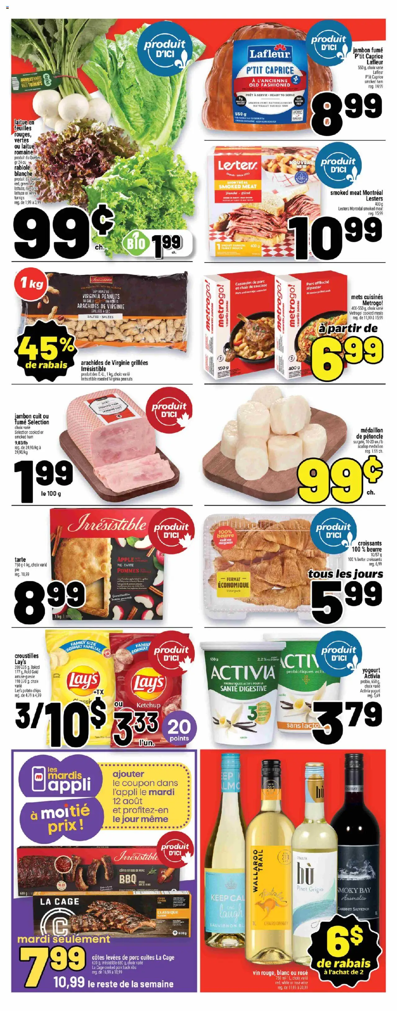 Metro flyer valid from 07.08.2025 | Page: 2 | Products: Chips, Chair, Butter, Ham