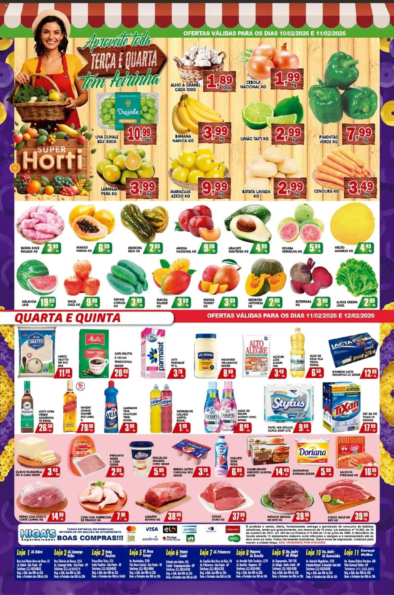 Higa's Supermercado Folheto - válido de 11.02.2026 | Página: 4