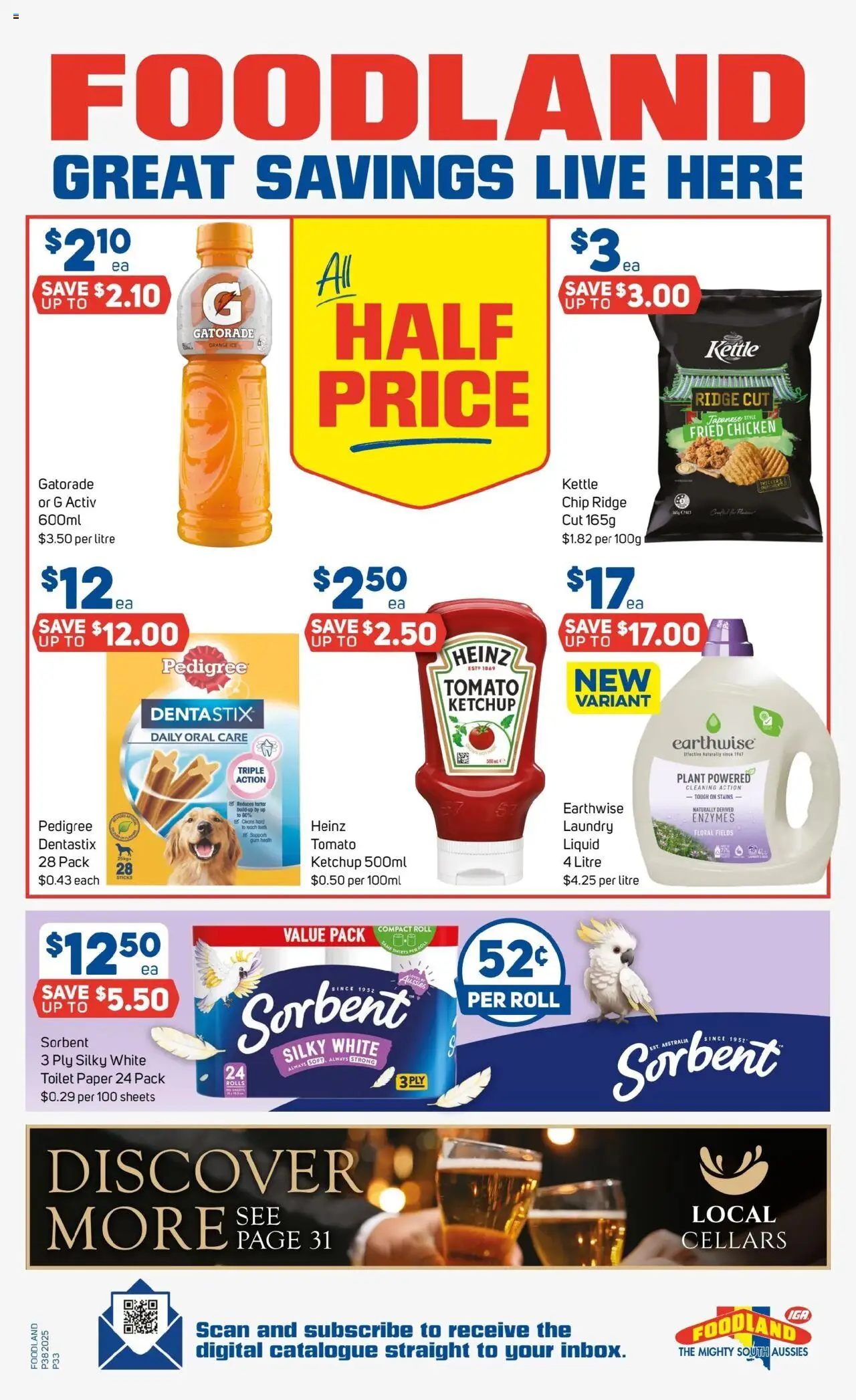 Foodland catalogue - valid from 17.09.2025 | Page: 33 | Products: Floral, Plant, Chicken, Laundry