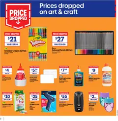 Preview of Officeworks catalogue  - valid from 31.03.2026 | Page: 2 | Products: Glue, Safe