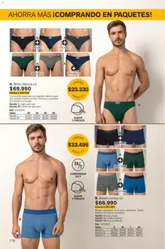 Leonisa - Catálogo principal -  Vista previa de la revista de la tienda Leonisa valido desde el 07.12.2025 | Página: 176 | Productos: Algodón, Boxers