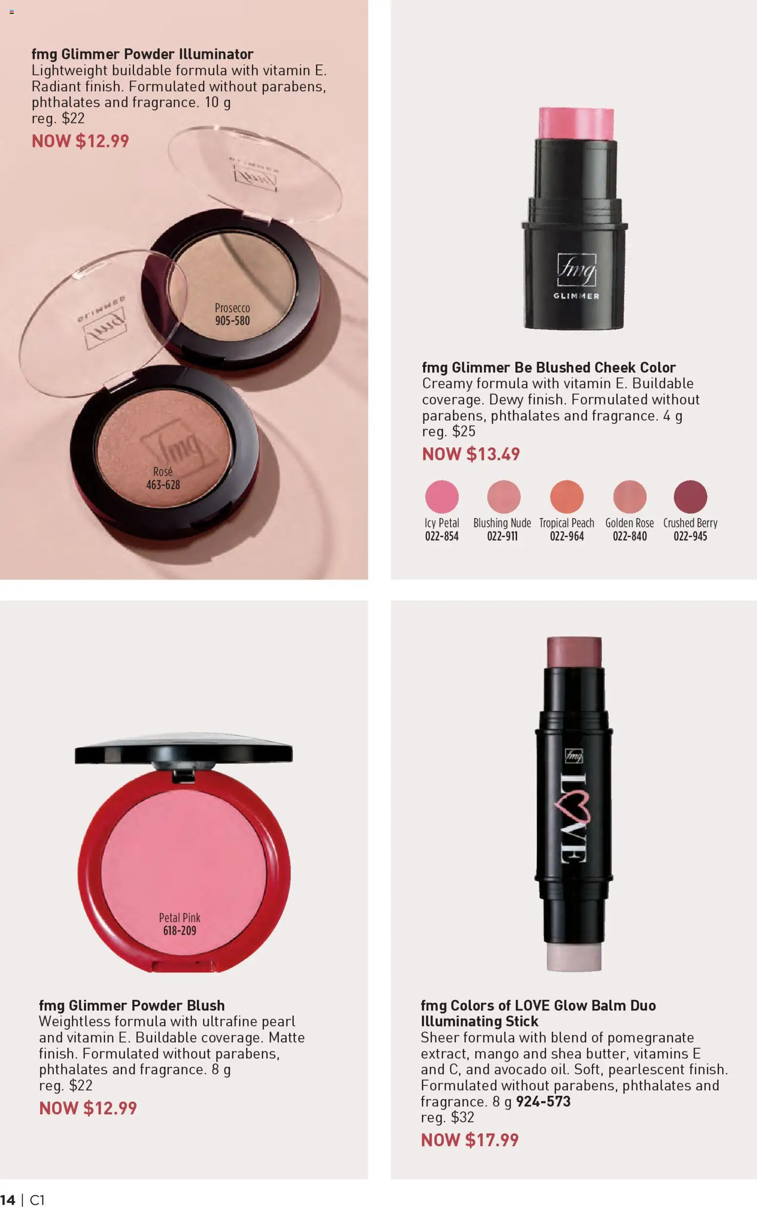 Avon flyer valid from 01.01.2026 | Page: 14 | Products: Powder, Blush