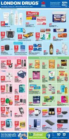 Preview of London Drugs weekly flyer / circulaire from shop London Drugs valid from 30.01.2026