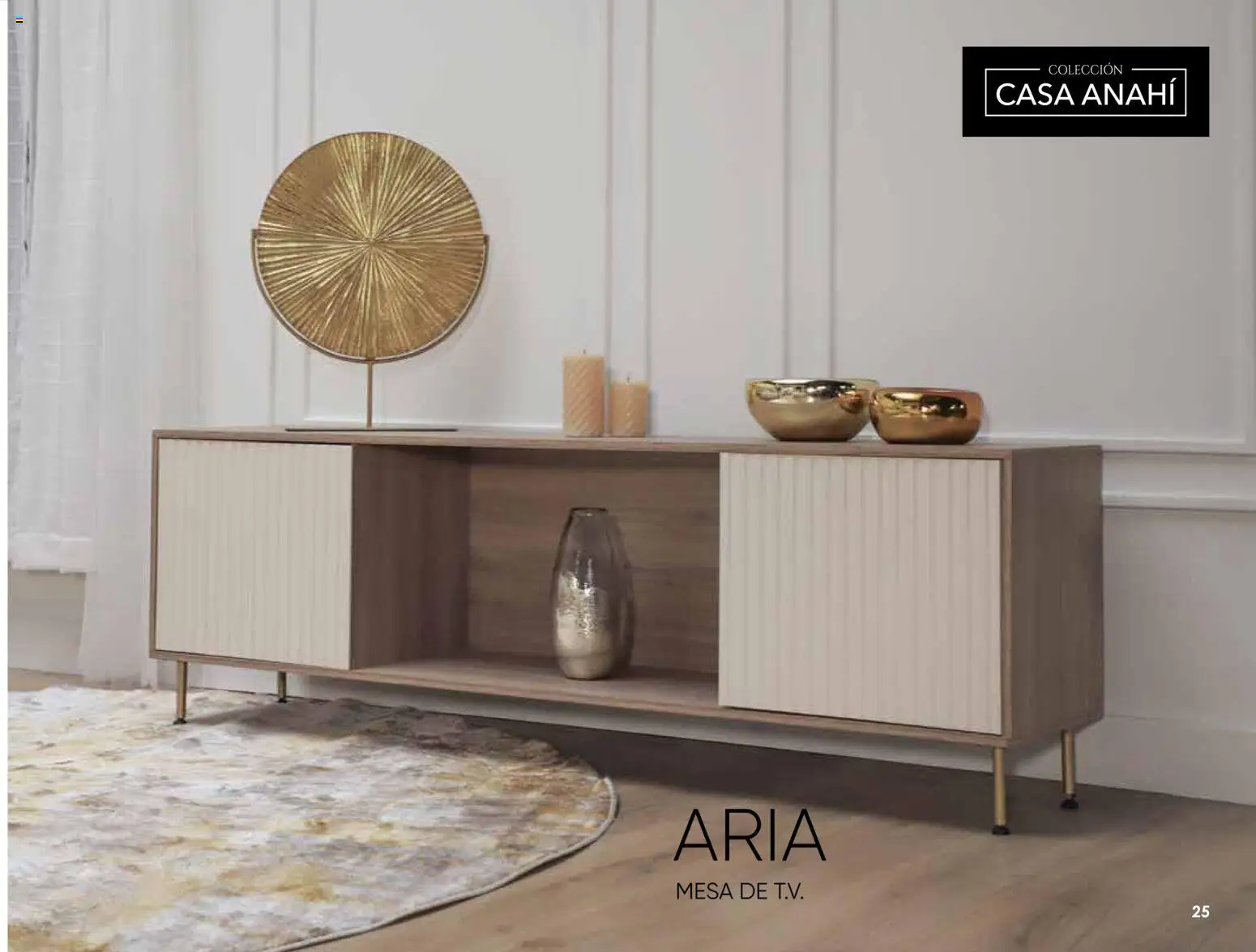 Nuevas ofertas de Muebles Dico válidas en toda la República Mexicana desde el 07.11.2025. ¡Encuentra las mejores ofertas en Muebles Dico catálogo Colección Casa Anahí! | Página: 25 | Productos: Mesa